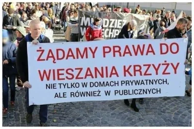 wolny_kot - Młodzież wszechpolska domaga się krzyży w domach publicznych.

#heheszki ...