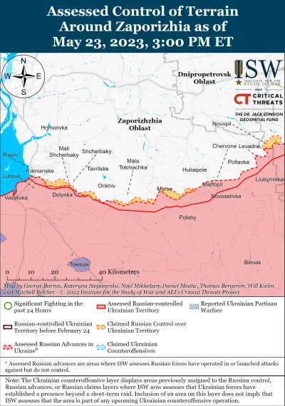 Kagernak - Południowa Ukraina (rosyjski cel: Utrzymać pozycje frontowe i zabezpieczyć...