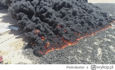 Piotrdexter - >Nielegalne składowiska śmieci i regularne pożary na nich to nasza naro...