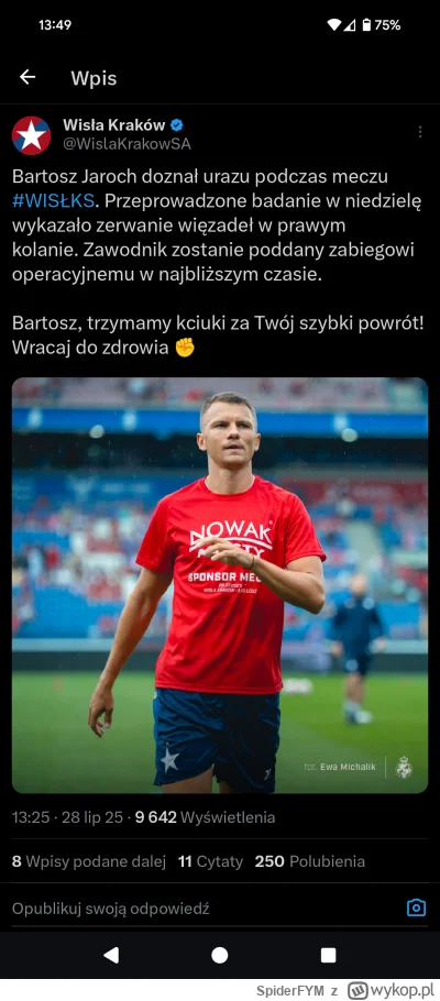 SpiderFYM - No to około 9 miesięcy wyjęte z życia.

#wislakrakow