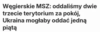 solejukowski - Bardzo trafna uwaga, trzeba tylko pamiętać, że Węgry były stroną wypow...