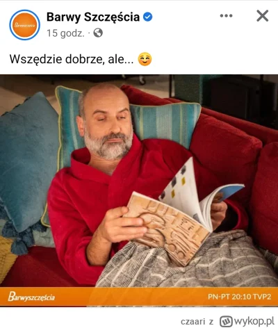 czaari - Mariusz wyłączył streama bo miał nagrywki do Barw Szczęścia 
#danielmagical ...