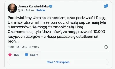 LoginZajetyPrzezKomornika - Podziwialiście Rosję 3 miesiące po napaści na Ukrainę? #k...