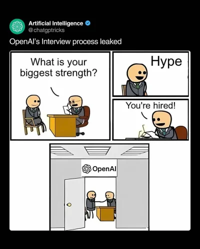 PeterWeiss - Kalendarz adwentowy OpenAI: dzień 5. 
Nic szczególnie ciekawego. OpenAI ...