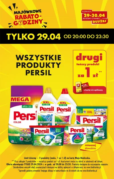 jackblackcanada - Tylko dzisiaj od godz 20 do 23:30 dwa  proszki persil w cenie jedne...