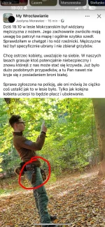 pavlucco - Dostałem takie info od koleżanki z Wrocławia. 

Jakaś typiara zobaczyła fa...