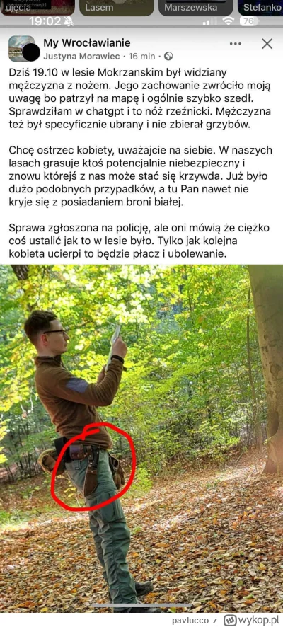 pavlucco - Dostałem takie info od koleżanki z Wrocławia. 

Jakaś typiara zobaczyła fa...