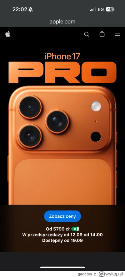 gadatos - Mam wrażenie że nowy iPhone wygląda jak jakiś Xiaomi dla budowlańców z wzma...