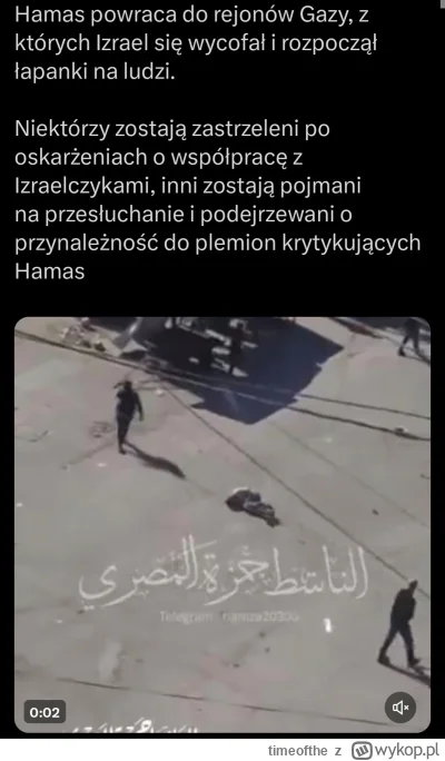 timeofthe - #izrael #palestyna #wojna 

W końcu jak Izrael się wycofał to może wejść ...