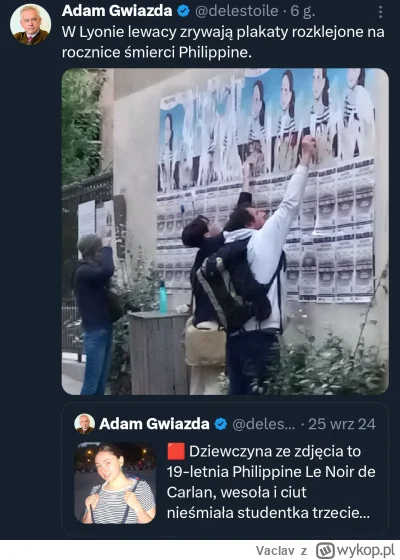 Vaclav - Dla murzyńskiego przestępcy i patusa klękali.
Lewactwo to upośledzenie duszy...