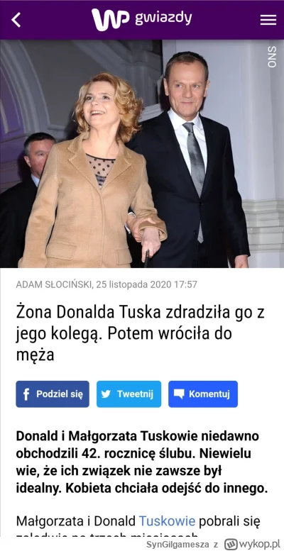 SynGilgamesza - Warto pamiętać, że poza byciem kłamcą i chorągiewką - Donald Tusk jes...