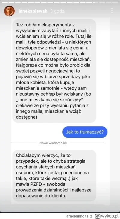 arnoldinho71 - #nieruchomosci 
Właśnie dlatego należy wprowadzić obowiązek podawania ...