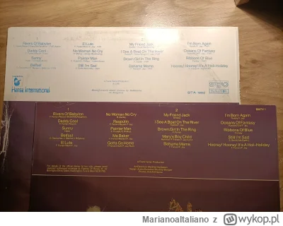 MarianoaItaliano - Tu jeszcze porównanie tracklisty kompilacji bułgarskiej i brytyjsk...