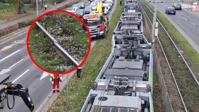 murison - pęknięte szyny? wykolejenie? w #pkp to zamach, a we #mpkwroclaw to po prost...