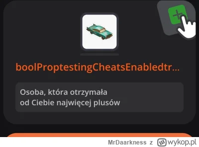 MrDaarkness - @boolProptestingCheatsEnabledtrue: