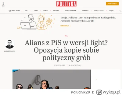 Poludnik20 - PiS Light. Skoro nawet luminarz publicystyki Mariusz Janicki używa. To j...
