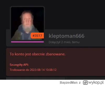 B.....n - Ten to dopiero odklejony był 
https://wykop.pl/ludzie/kleptoman666

-85
#st...