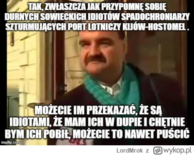 LordMrok - #russiahateclub #rosja #ukraina #rosjawstajezkolan
Czy często się pan uśmi...