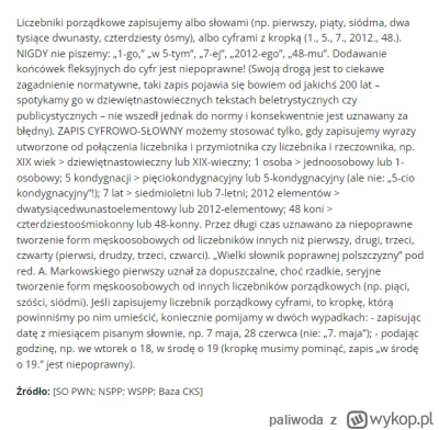 paliwoda - > pokonuje w 4 patrii dogrywki
@SGTIHALIT „w czwartej partii”, więc „w 4. ...