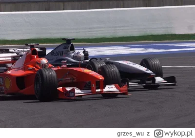 grzes_wu - #f1 Ostatni raz w GP Francjii 2000 McLareny i Ferrari zajęły miejsca 1-4