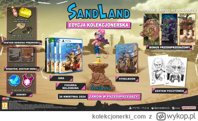 kolekcjonerki_com - W kwietniu zadebiutuje kolekcjonerskie wydanie gry Sand Land. Rus...