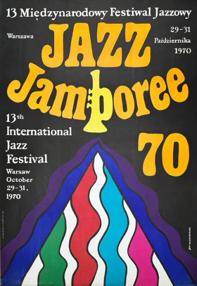 Fennrir - Plakat Jazz Jamboree który widać w 58. minucie
