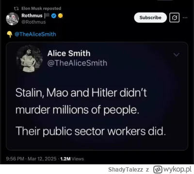 ShadyTalezz - @Przyjaciel_Rodziny: nope, to konto uprawia nazistowską apologetię i re...