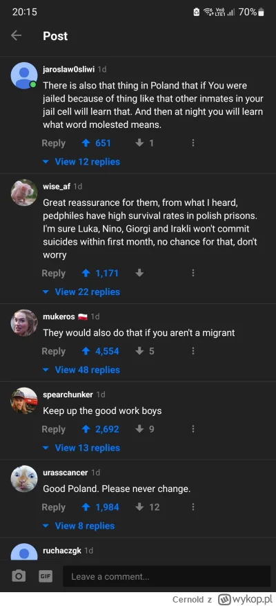 Cernold - @Cernold komentarze