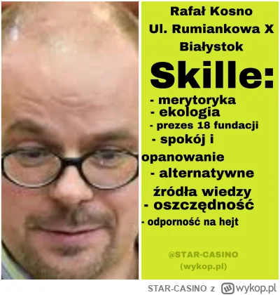 STAR-CASINO - A Ty co byś dorzucił do karty tego POkemona? 

#kononowicz