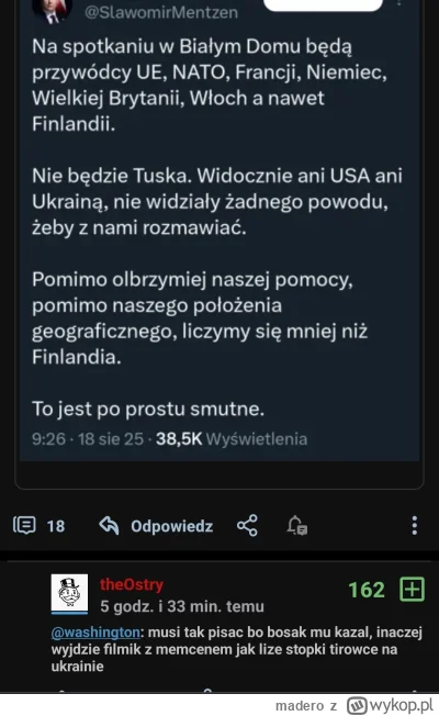 madero - Jezu jak ten portal upadł. #neuropa obniżyła poziom inteligencji do poziomu ...