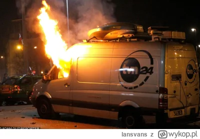 lansvans - >- spalonego wozu transmisyjnego tvp

@Hylfnur: