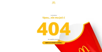 xxRazorxx - połowa menu na stronie #mcdonalds to 404 ( ͡º ͜ʖ͡º)
np. https://mcdonalds...