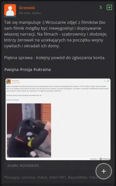 A.....n - W związku z manipulacjami Pana @Grzesiok podam każdemu chętnemu link na PW....