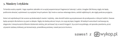 sawes1 - @Danuel: Bo to są zwykłe chamy, które przypadkowo stały się bogate. Coś nie ...