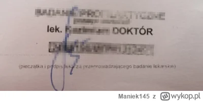 Maniek145 - Doktor doktór XDDDDDDD