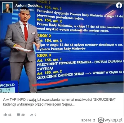 spere - Smoluchy z TVPiS już knują  czy by się nie  dało skrucić kadencji Sejmu

#tvp...