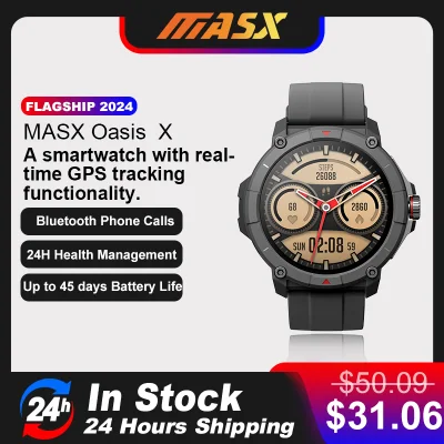 n____S - ❗ MASX Oasis X Premium GPS Smart Watch
〽️ Cena: 35.64 USD (dotąd najniższa w...
