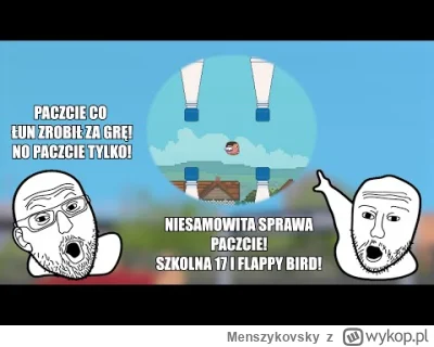 Menszykovsky - Prosta gra z Uniwersum w stylu Flappy Bidra mojego autorstwa, również ...