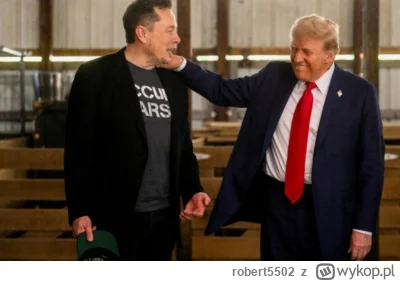 robert5502 - Ten poludniowoafrykanczyk stojacy obok Trumpa, stal sie amerykaninem w 2...