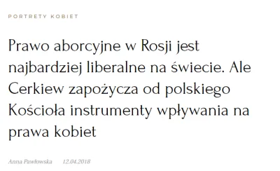 Roger_Casement - @Ayessare: nie wiedziałem, że jak ludzie z AK nie wprowadzali aborcj...