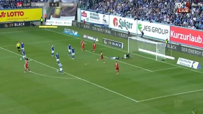 rzaden_problem - Hansa Rostock 0-[1] Fortuna Düsseldorf - Dawid Kownacki 11', asysta ...