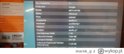 marek_g - Mirki, czy ja kupiłem podróbkę Xiaomi Mi TV Sticka 4K? Takie dane pokazuje ...