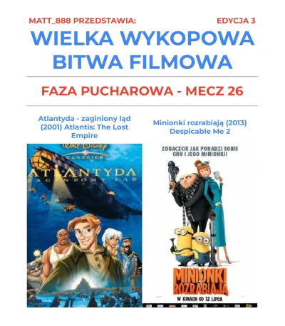 Matt888 - WIELKA WYKOPOWA BITWA FILMOWA - EDYCJA 3!

Tag do obserwacji lub czarnolist...