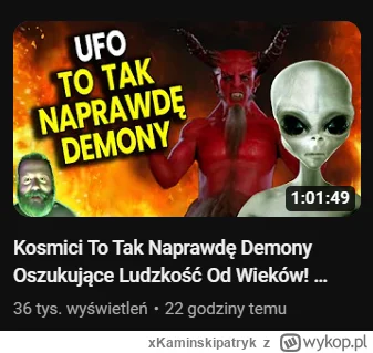 xKaminskipatryk - Ja się nie dziwię, że ludzie nie traktują tematu UFO/UAP poważnie j...