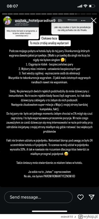 mimi410 - #hotelparadise Nie lubię Niecika, ale muszę bo się uduszę, czytanie, że pro...