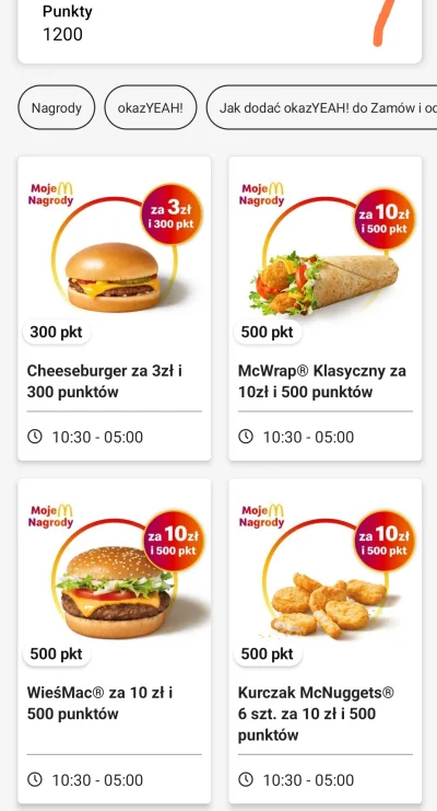 janek_kombajnista - Wydaj 300pkt żeby mieć cheeseburgera za 3zł, tego który kilka lat...