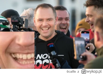 0caffe - Czy on te saszetki cały czas w gębie nosi? xD

#debata #wybory #bekazpisu #p...