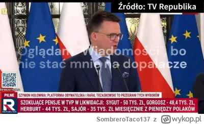 SombreroTaco137 - Jakby zrobiło to #tvn albo #tvp to byłaby afera na cały kraj, ale d...