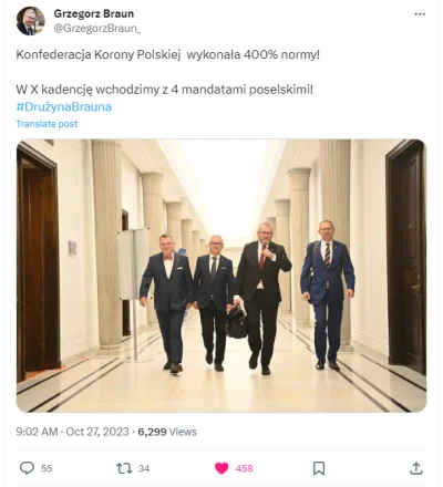 Ryneczek - Cieszy mnie ofensywa medialna Brauna. To nie jest żaden chochoł dla obijan...