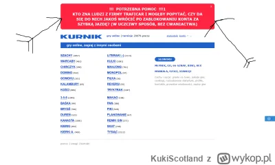 KukiScotland - Właśnie miałem się logować na stronę kurnika, aby zagrać sobie w warca...